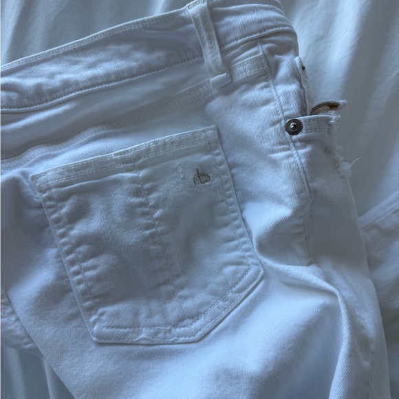 rag & bone Women's White Skinny Jeans - Picture 5 of 6
